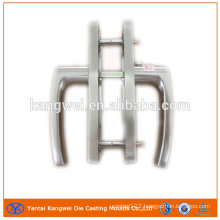 Aluminum door handle with assembly